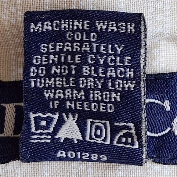 Denim & Co Denim Barn Utility Coat  Cream Ivory Preppy Outdoors Farmcore S - Picture 4 of 6